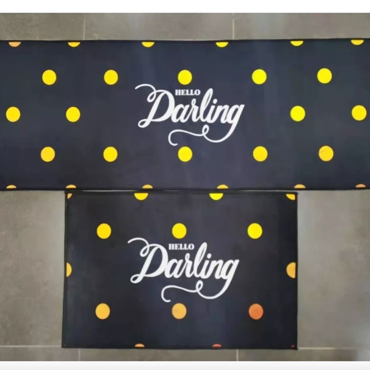 GENERICO - Set 2 Alfombra Cocina Piso Entrada Antideslizant Vario Model