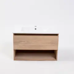 MOBELTEK - Kit Mueble Vanitorio 71cm 1 Cajon Jerez