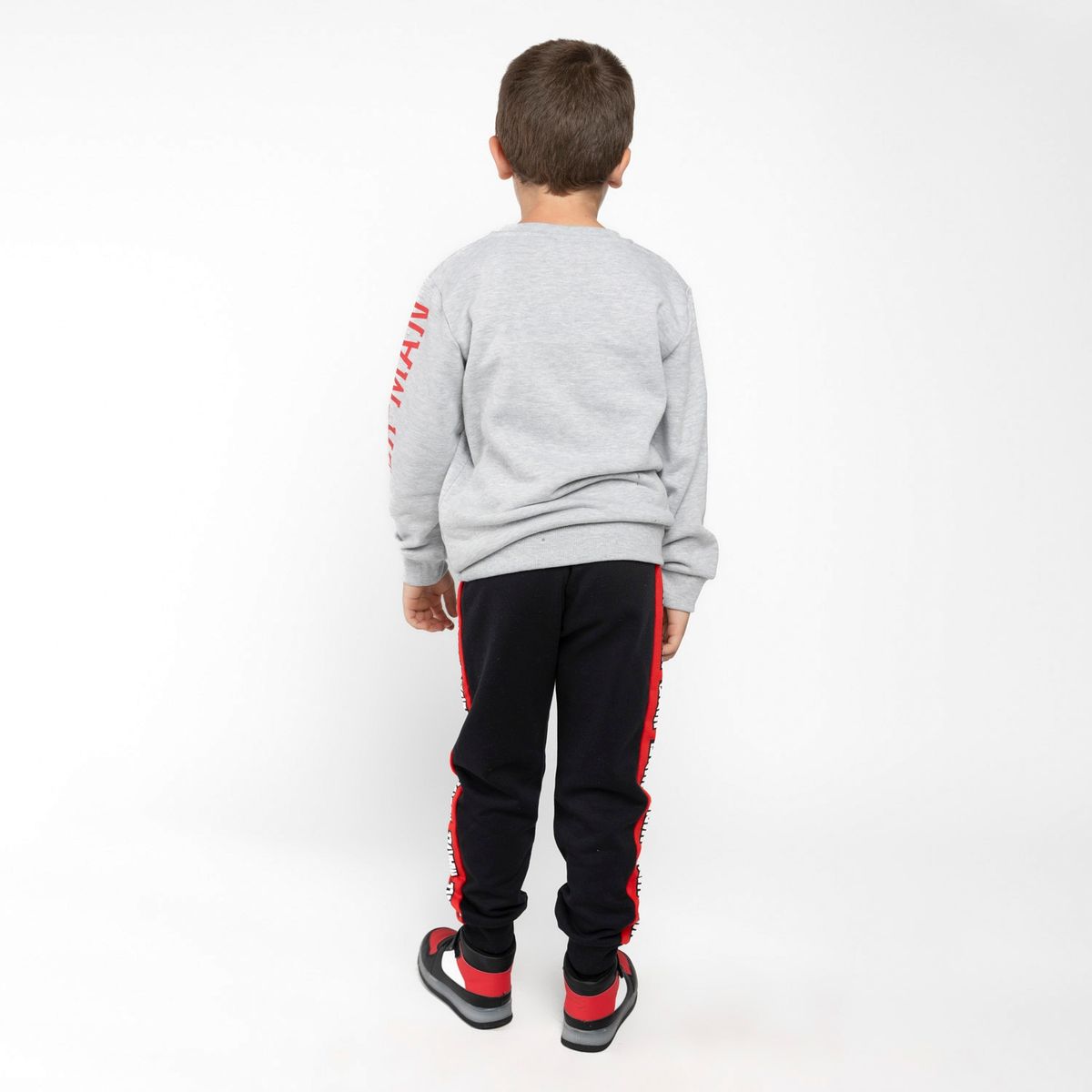 MARVEL - Buzo Niño Spiderman Gris Marvel