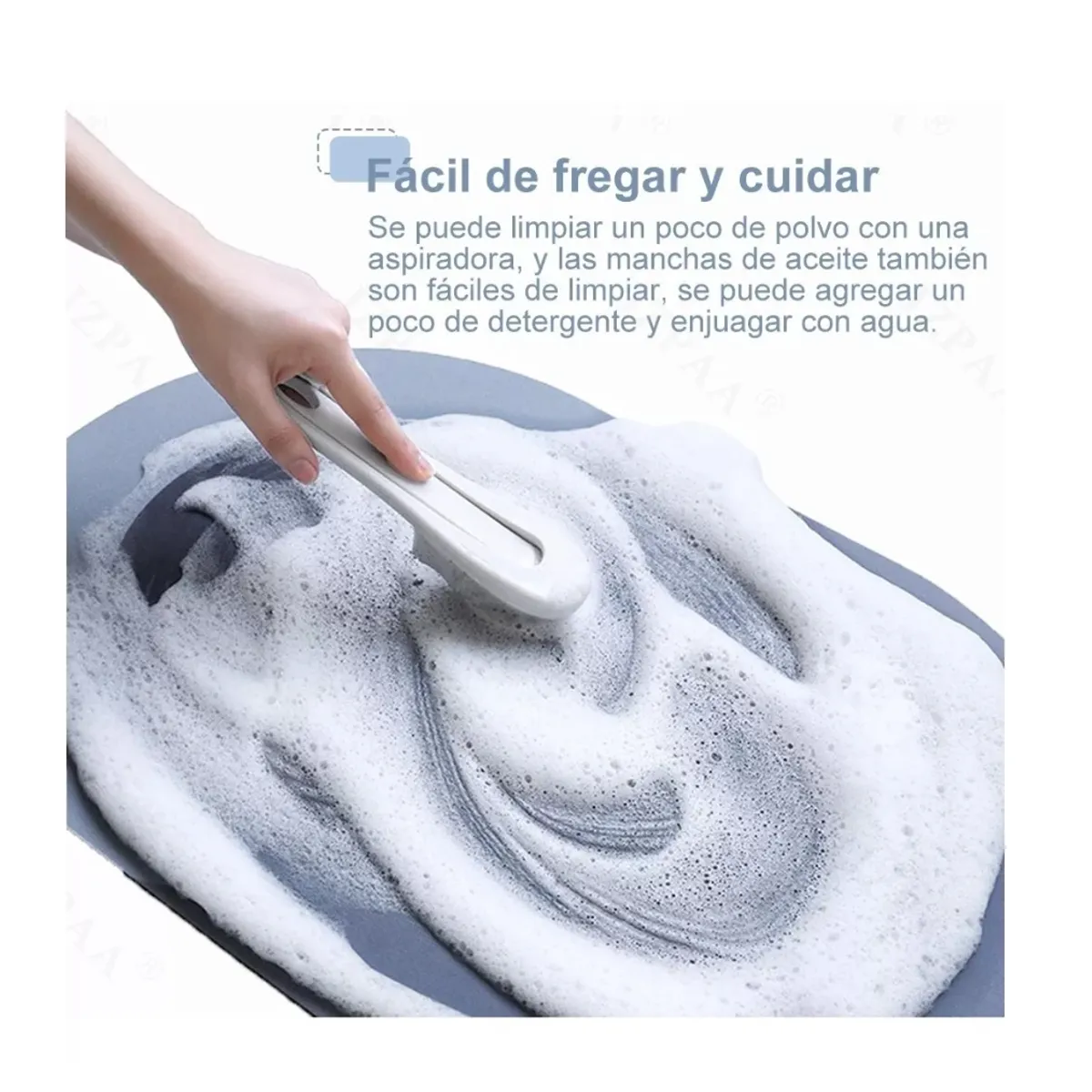 GENERICO - Tapete Baño Ultra Suave Alfombra Antidesliz Absorbente 40×60