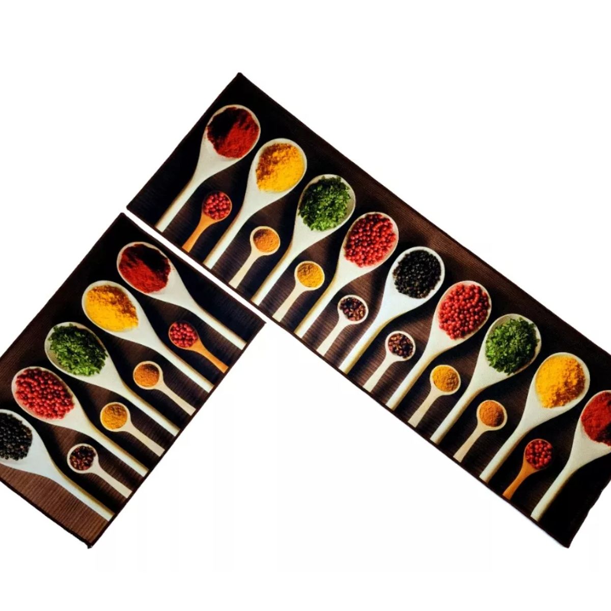 GENERICO - Alfombra Para Cocina Piso Baño Antideslizante Set 2 En 1