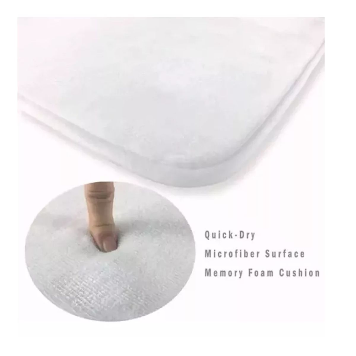 GENERICO - Alfombras Cocina Piso Entrada Baño Antideslizante 2 Piezas