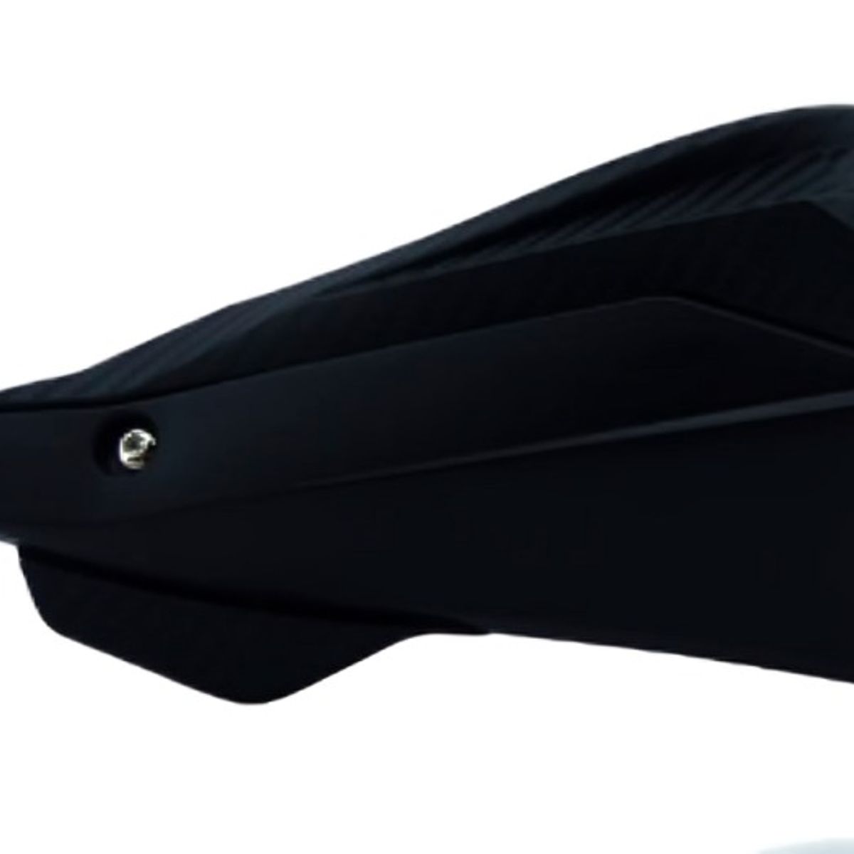 OEM - PROTECTOR DE MANILLA PARA MOTO BASE METAL NEGRA SET X 2 PCS