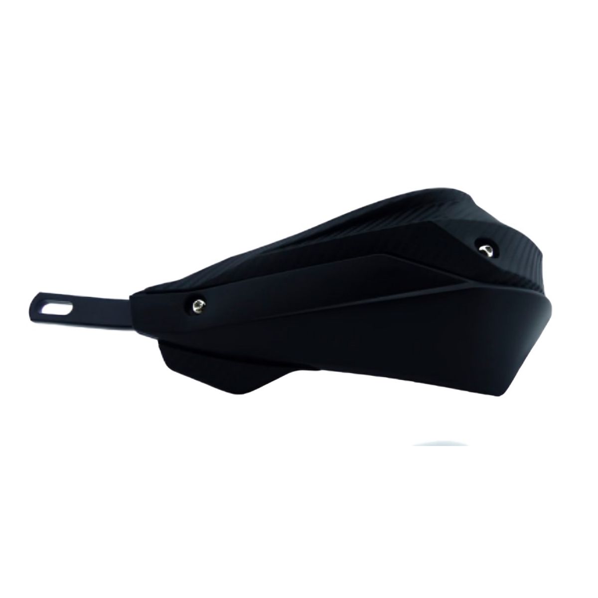 OEM - PROTECTOR DE MANILLA PARA MOTO BASE METAL NEGRA SET X 2 PCS