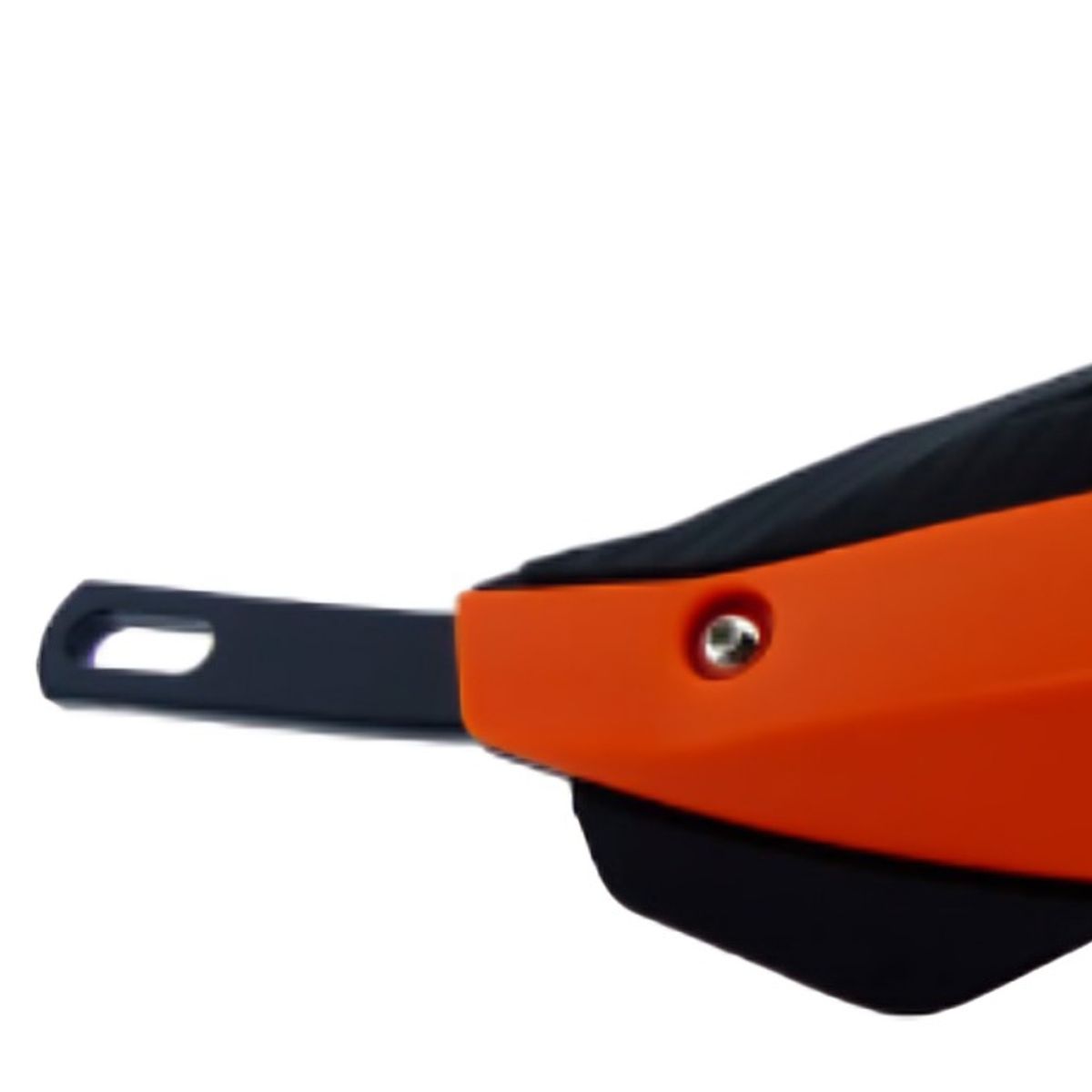 OEM - PROTECTOR DE MANILLA PARA MOTO BASE METAL NEGRA SET X 2 PCS