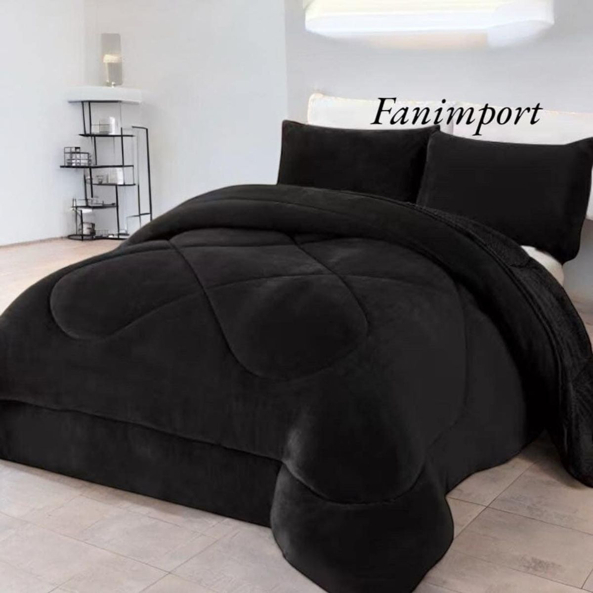 GENERICO - Cobertor De Invierno Cubre Cama Chiporro 2 Plazas