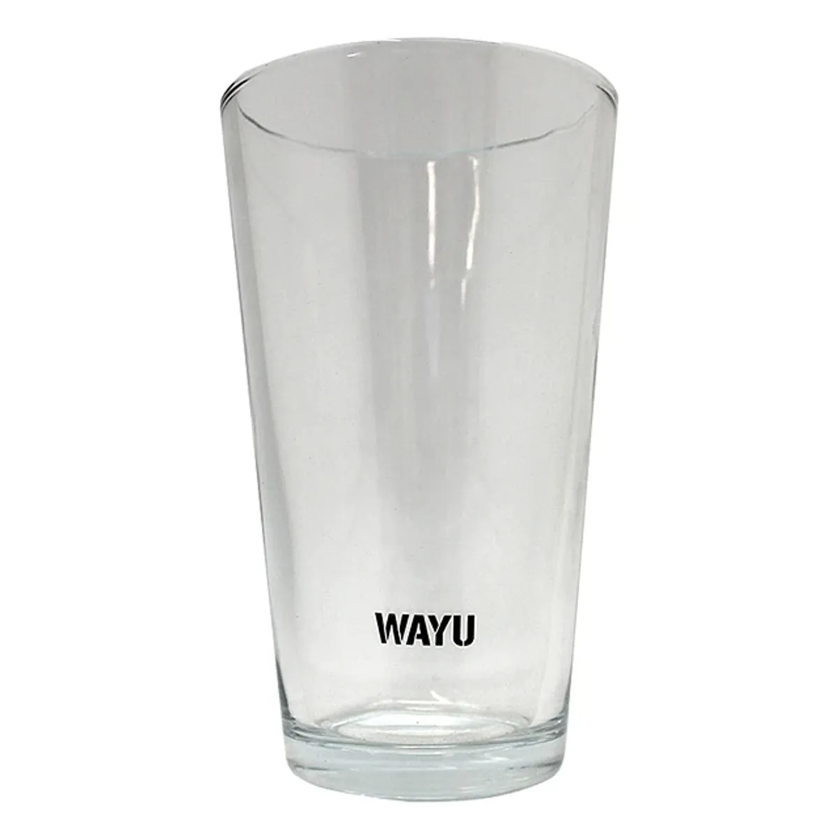 GENERICO - Set 4 Vasos Wayu Vidrio Grueso 475mL Crystal Glass Bebida Jugo