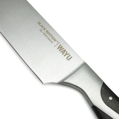 Imagen 2 del producto Cuchillo Chef Profesional 34cm Black Edition Antideslizante