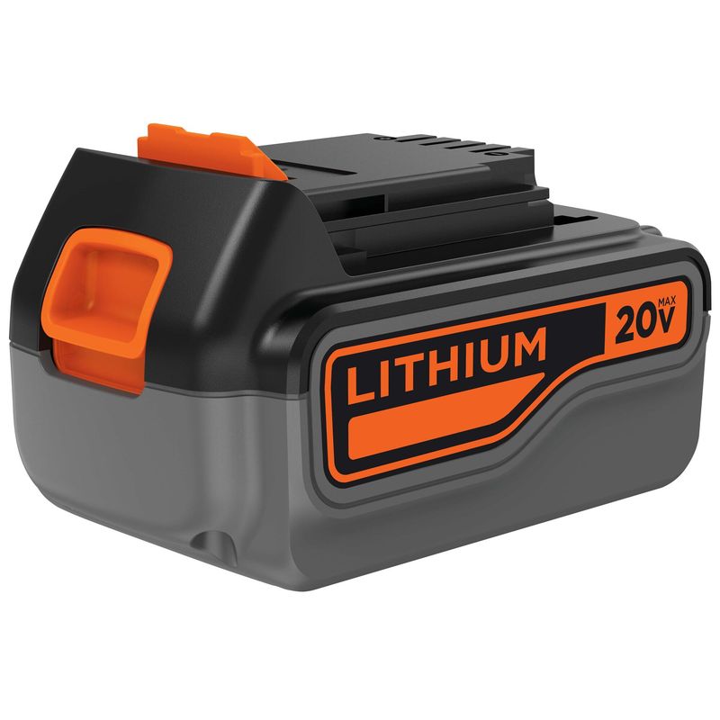BLACK+DECKER - Batería de litio 20V 4Ah Powerconnect™ BLACK+DECKER LB2X4020