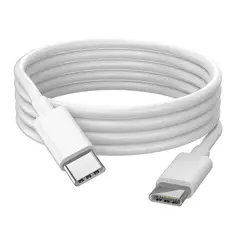 GENERICO - Cable Usb Tipo C A Tipo C Para Carga Y Datos De 2 Mts