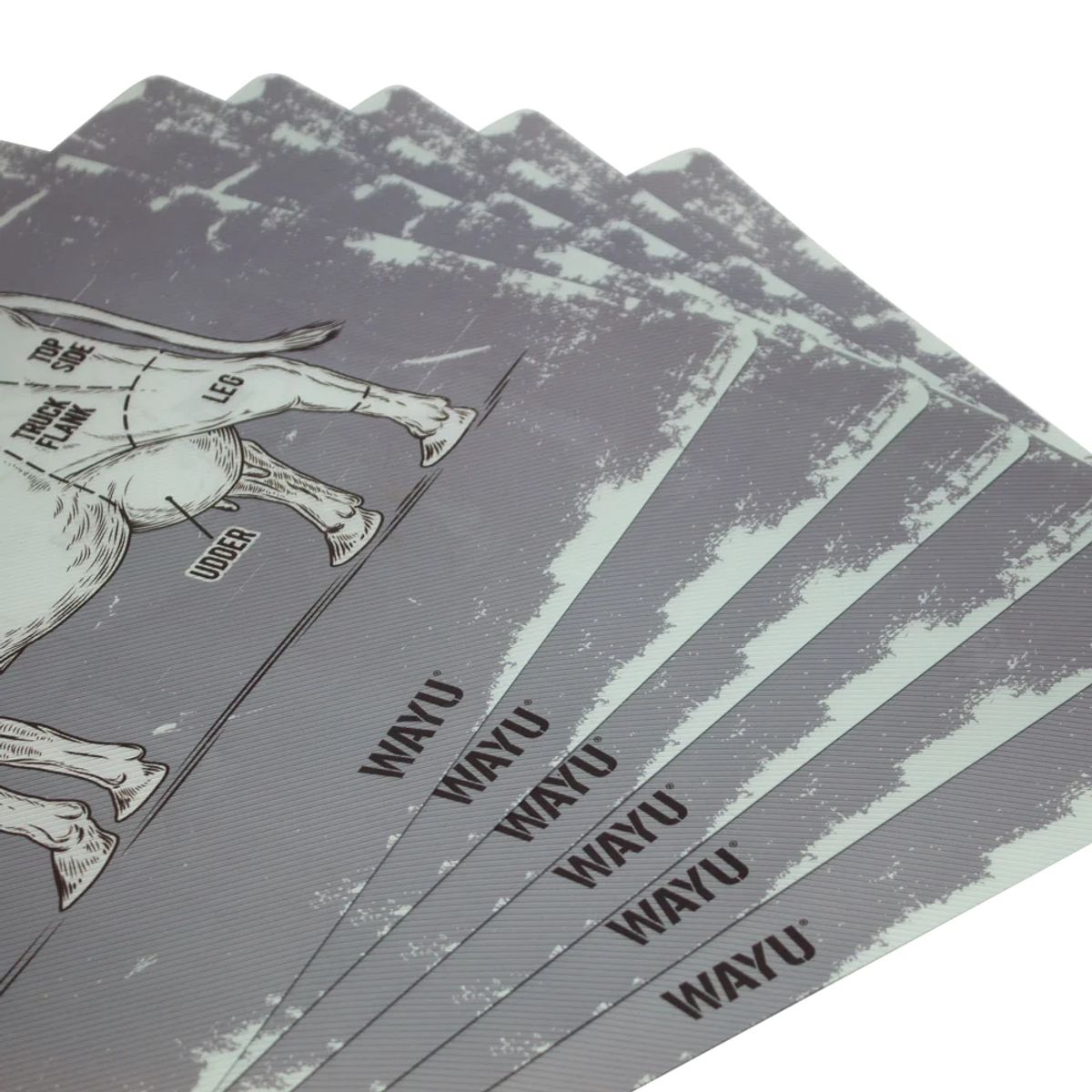 WAYU - Set 6 Individuales Wayu Cocina Mesa Mantel Sobremesa