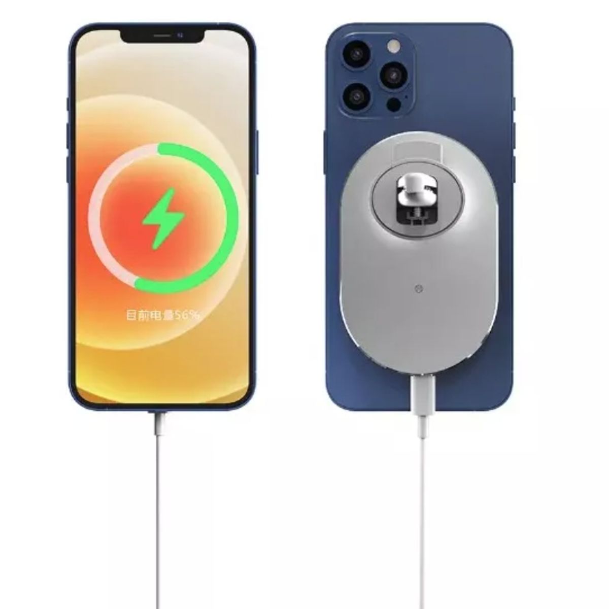 YESIDO - Cargador Inalámbrico Auto Para iPhone Carga Rápida 15w