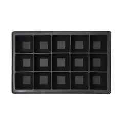 WAYU - Cubeta De Hielo Molde Silicona Pequeña Para 15 Cubos