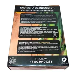 ELECTRUM - Encimera de Inducción Eléctrica 1 Plato (Electrum)