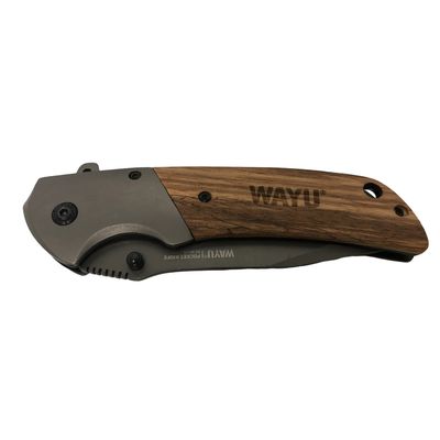 Imagen 2 del producto Navaja Cortapluma Pocket Knife 22 Cm Mango Madera
