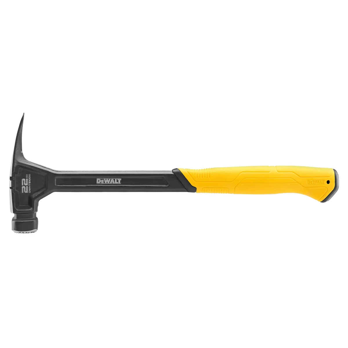 DEWALT - Martillo de uña Carpintero Acero 22oz DEWALT DWHT51005
