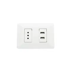 PHILCO - Enchufe Simple Con Usb 250v10a