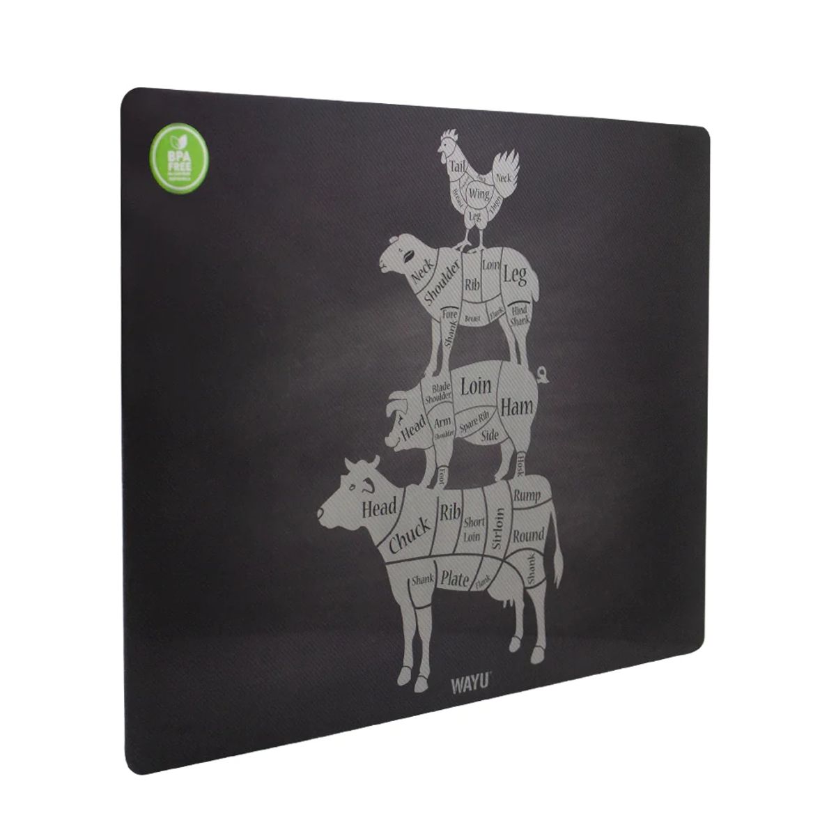 WAYU - Individual Diseño Animales 40x30cm Cocina Mantel Sobremesa Wayu