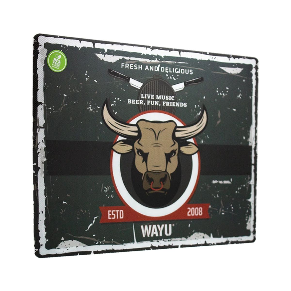 WAYU - Individual 40x30cm Toro Wayu Mesa Quincho Asado Cocina