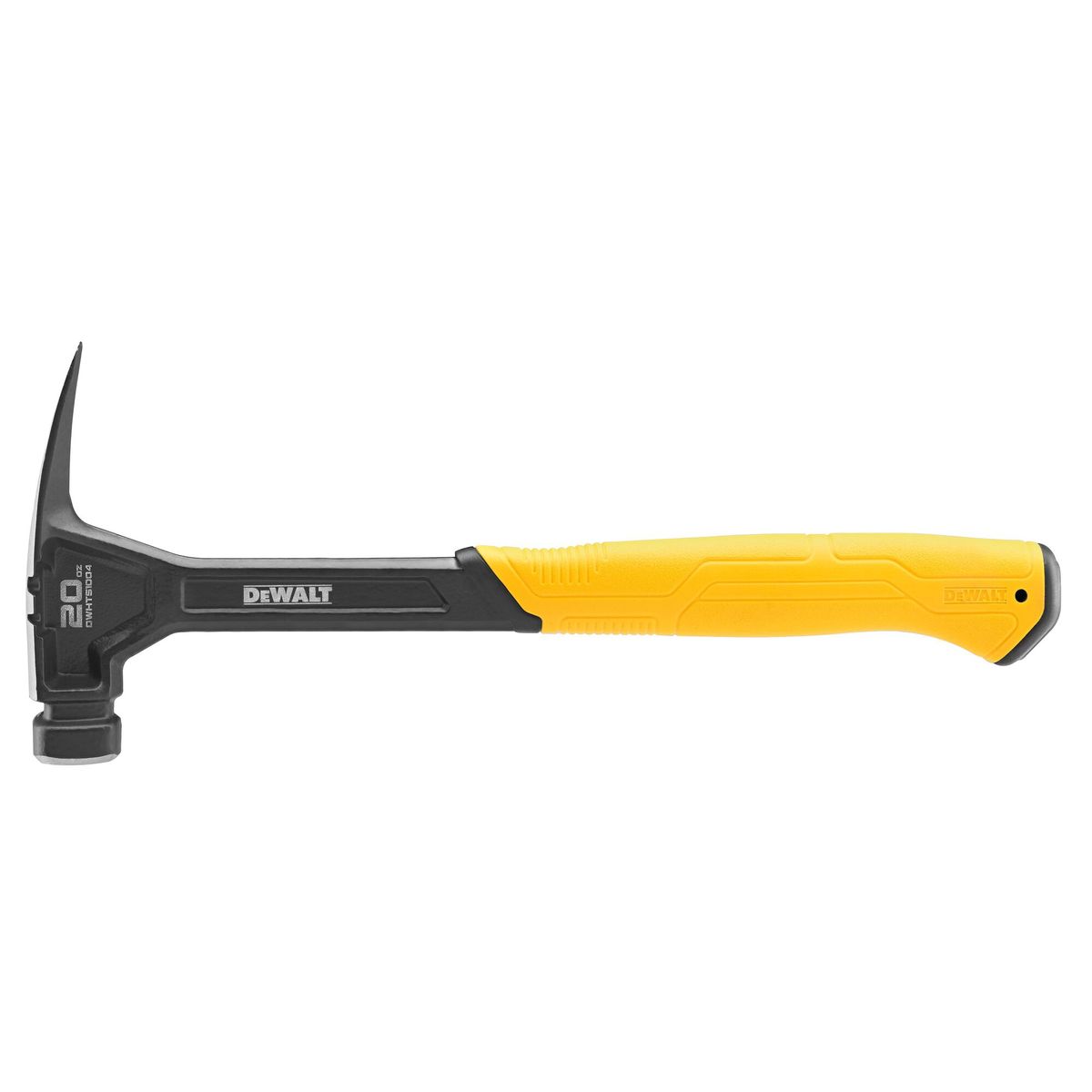 DEWALT - Martillo de uña recta Carpintero Acero 20oz DEWALT DWHT51004