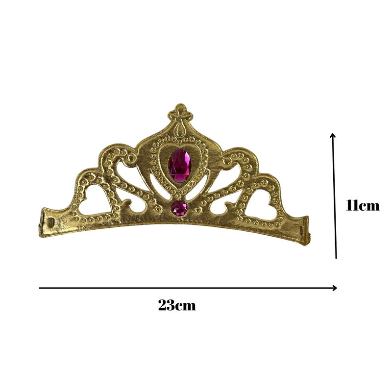 GENERICO - Corona De Reina Princesa Accesorio Para Disfraz Cosplay