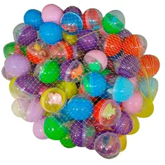 GENERICO - PELOTAS CON SORPRESA PARA MÁQUINA Y CUMPLEAÑOS 100 UNIDADES