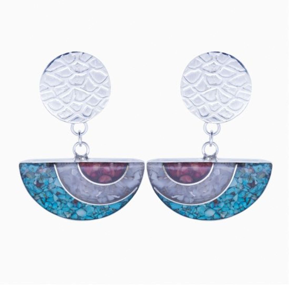 ALUNA JOYAS - Aros Plata Mujer Catalina