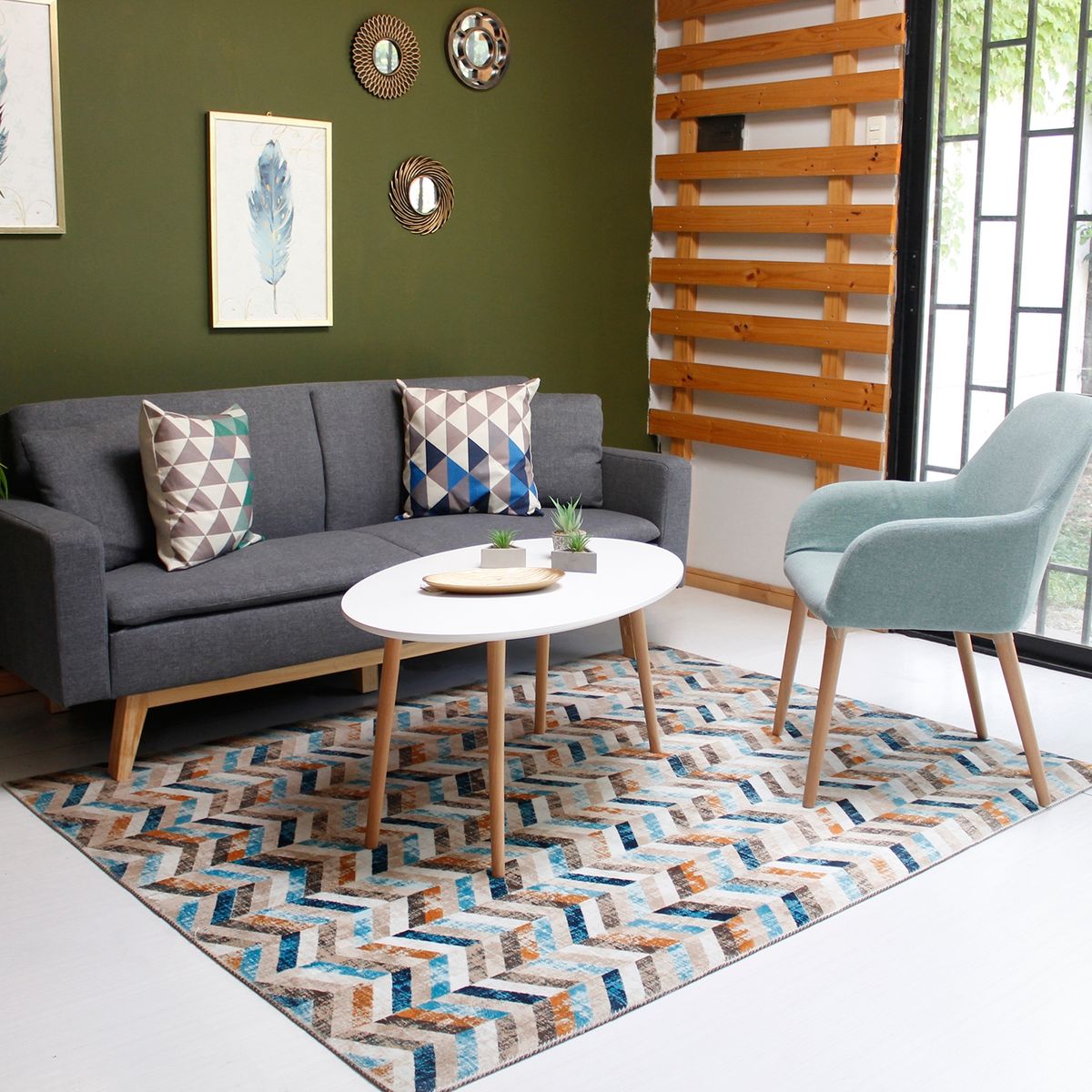 HOME REPUBLIC - Alfombra Soft Lines 150x200 Beige