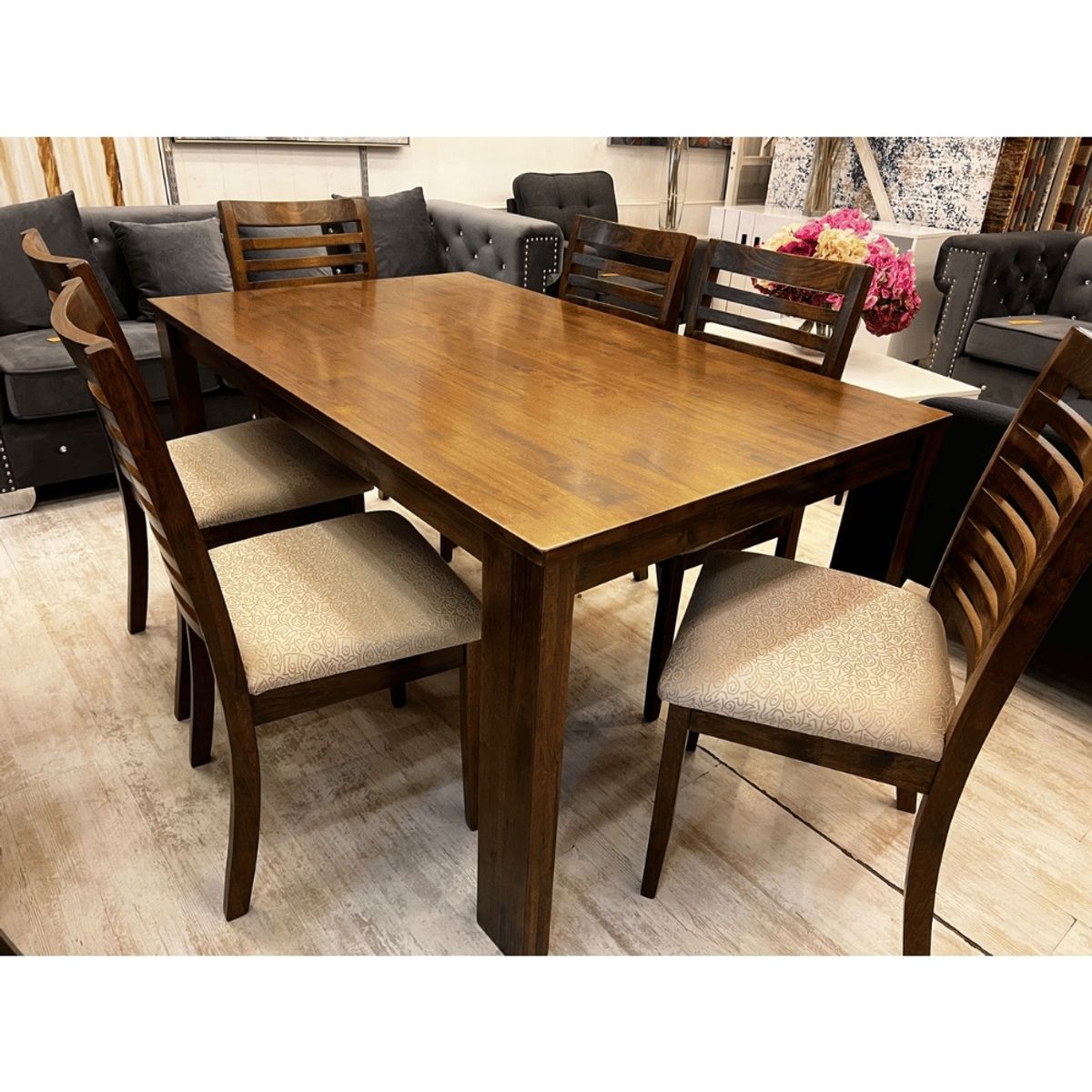 GENERICO - Juego Comedor 6 Sillas Togo