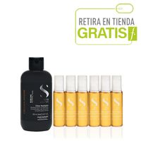 ALFAPARF Kit Tratamiento Célula Madre Brillo + 6 Ampollas