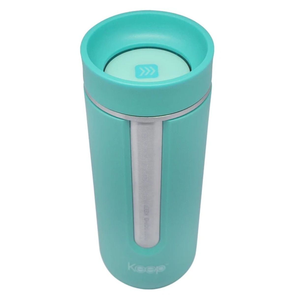 KEEP - Vaso Mug Térmico Keep Bebidas Calientes y Frias Turquesa