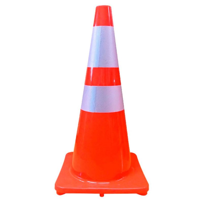 GENERICO - CONO DE SEGURIDAD VIAL 28 70CM PVC