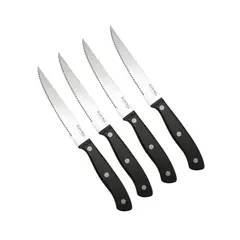 BLACK BULL - Set 4 Cuchillos Steak 4,5 pulgadas Cocina Blackbull
