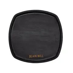 BLACK BULL - Plato Madera Bamboo 25x25cm Parrilla Cocina
