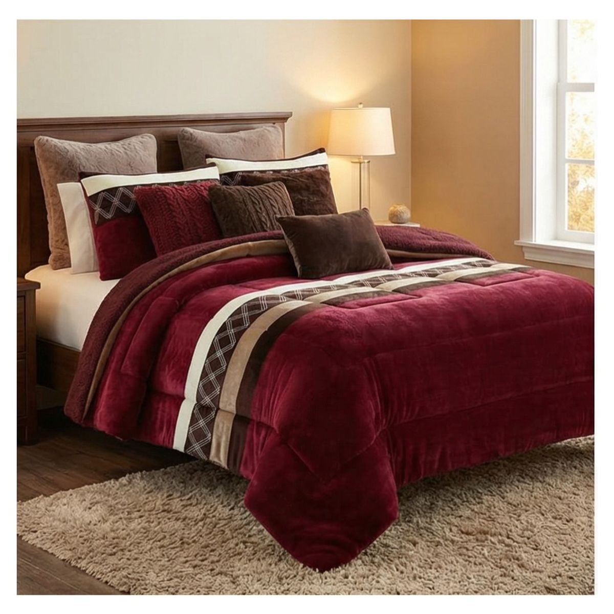 GENERICO - Cobertor Chiporro Invierno 2 Plazas - Bélgica M1507