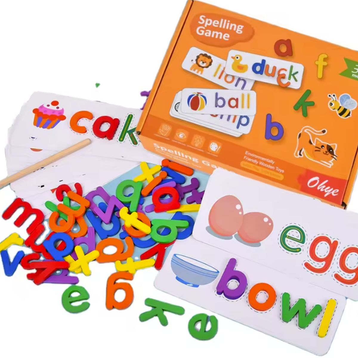 GENERICO - Juego deletrear en inglés