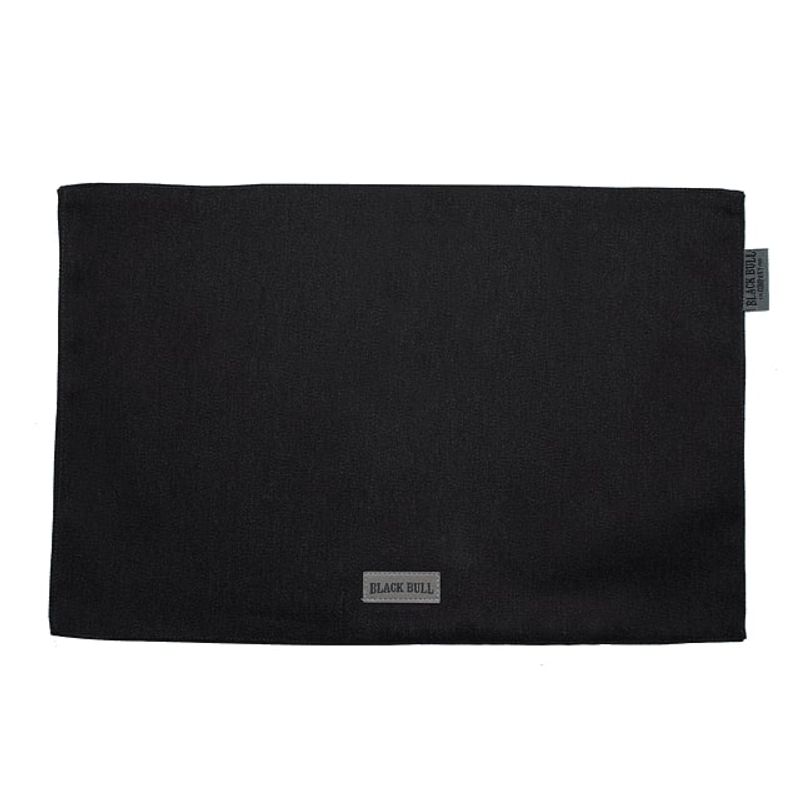 BLACK BULL - Individual Cotton Canvas Blackbull 45x29cm Asado Quincho Bbq