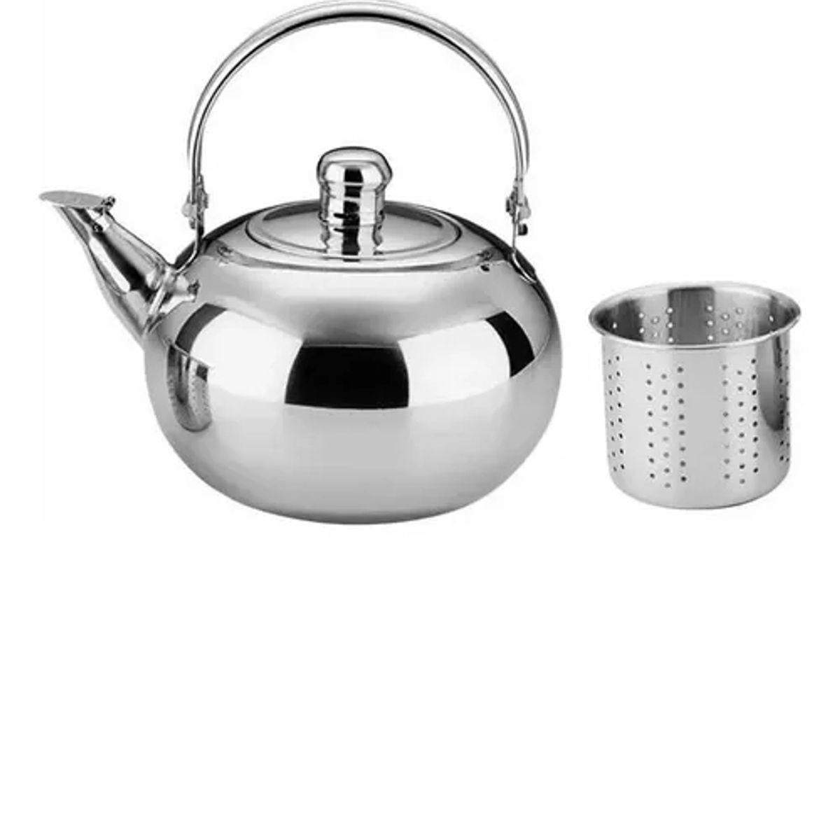 GENERICO - Tetera Acero Inoxidable Con Filtro Té Infusiones Agua
