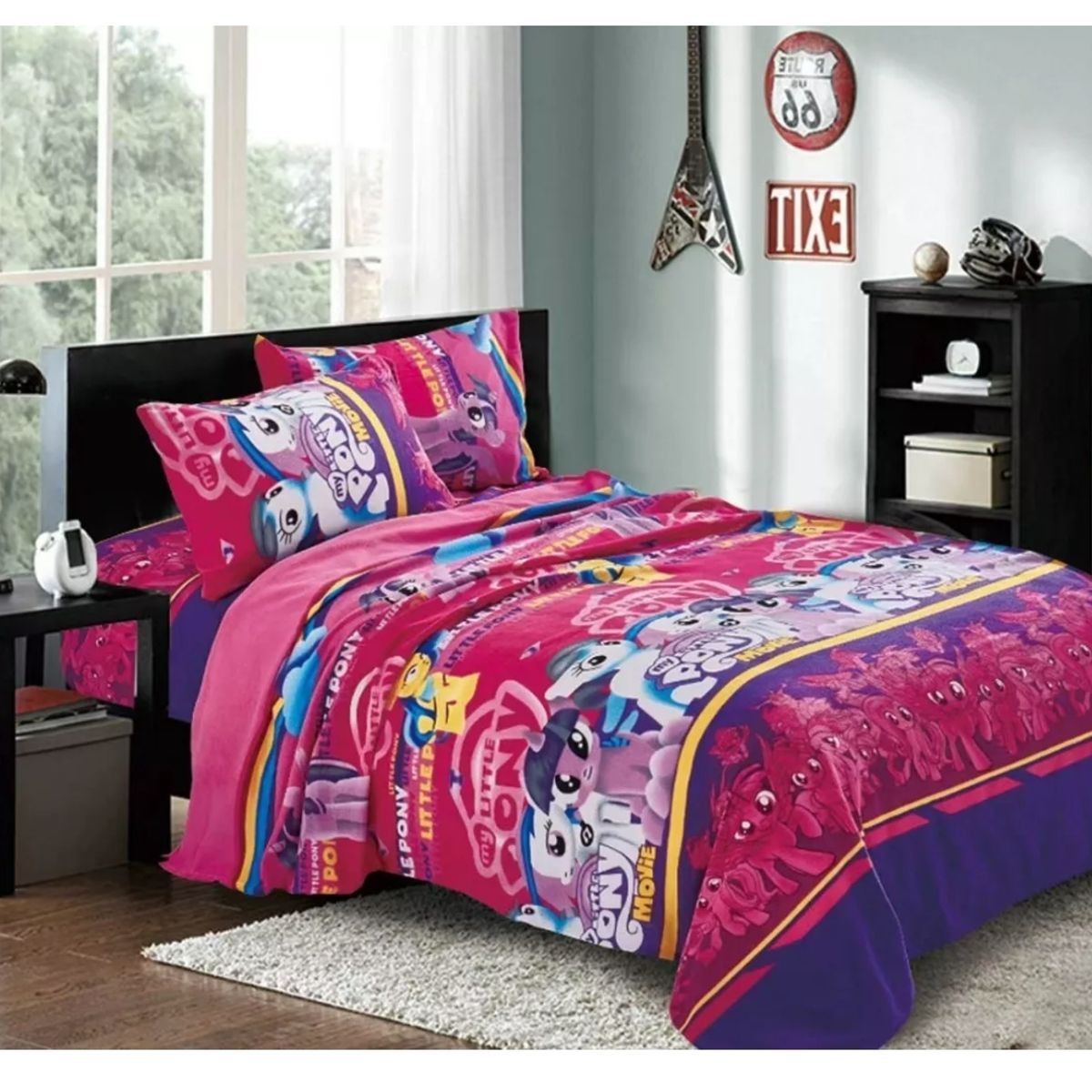 GENERICO - Sabana Polar 1,5 Con 1 Funda Para Almohada