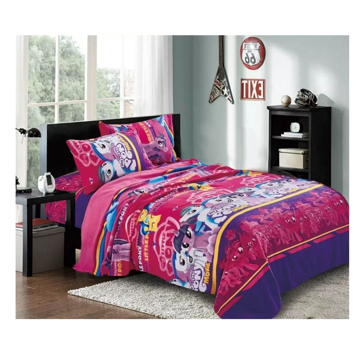 GENERICO - Sabana Polar 1,5 Con 1 Funda Para Almohada