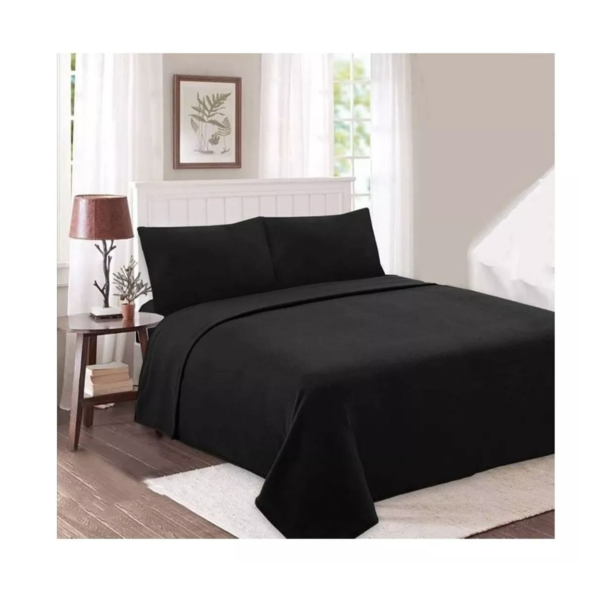 GENERICO - Sábanas 3 Piezas De Polar 1.5p Sabana Invierno-polar /1.5p