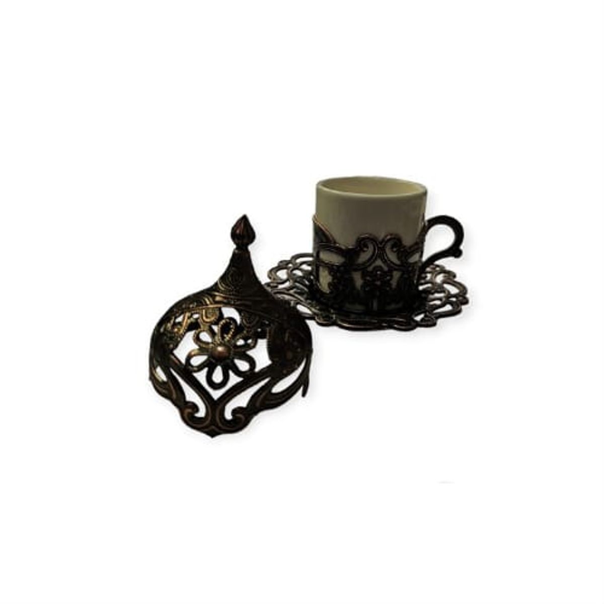 SENA - TAZA TURCA PARA EL CAFÉ COLOR COBRE