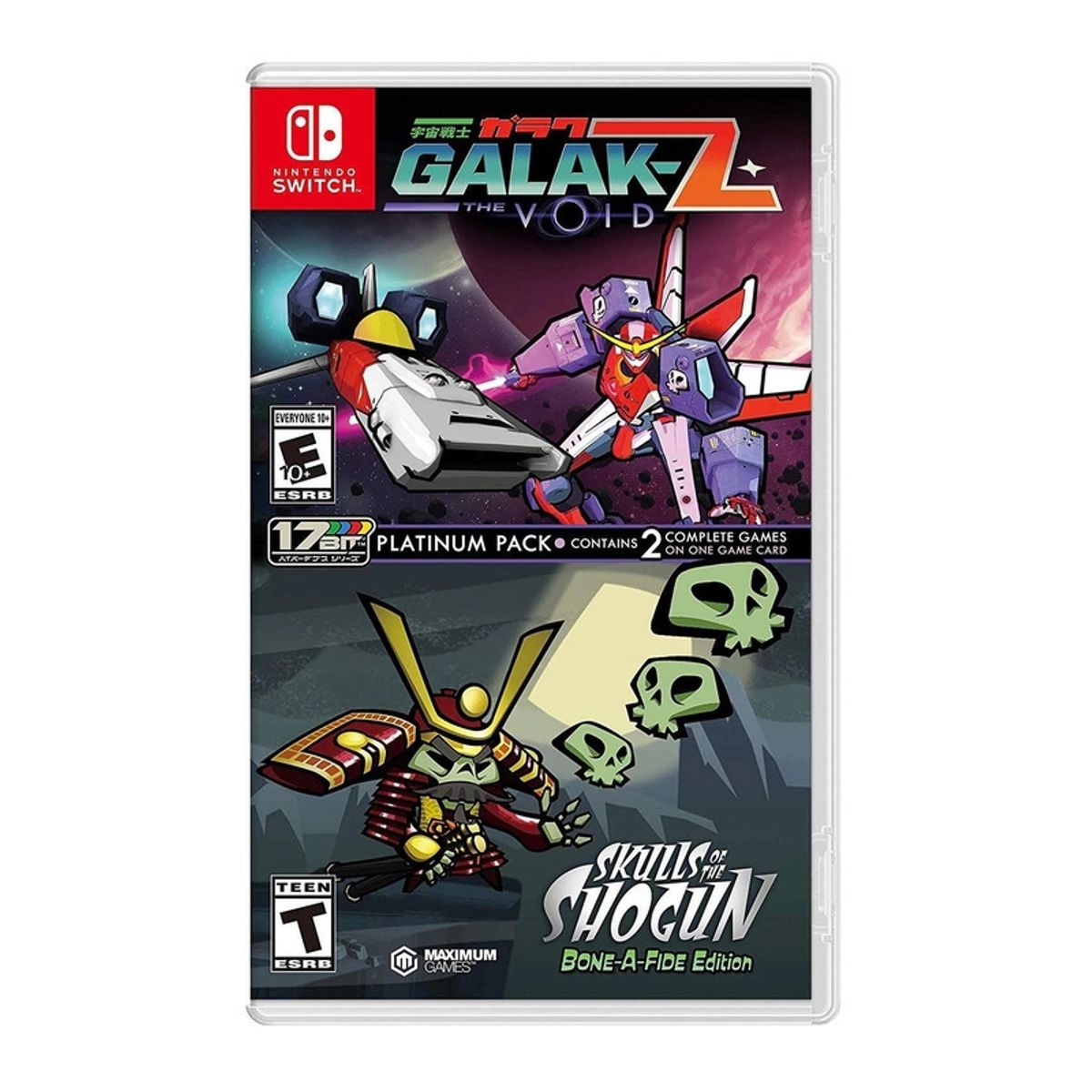 NINTENDO - Galak-Z The Void  Skulls of the Shogun Bone-A-Fide Ed- NSW