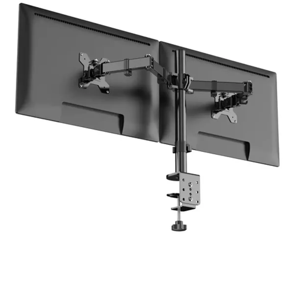 GENERICO - Soporte Para 1 o 2 Monitores (10" - 27") Soporte Doble