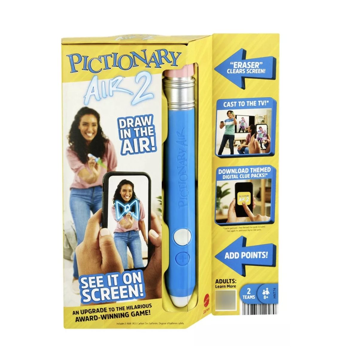 MATTEL - Pictionary Air 2 - Juego De Mesa - Español - Mattel