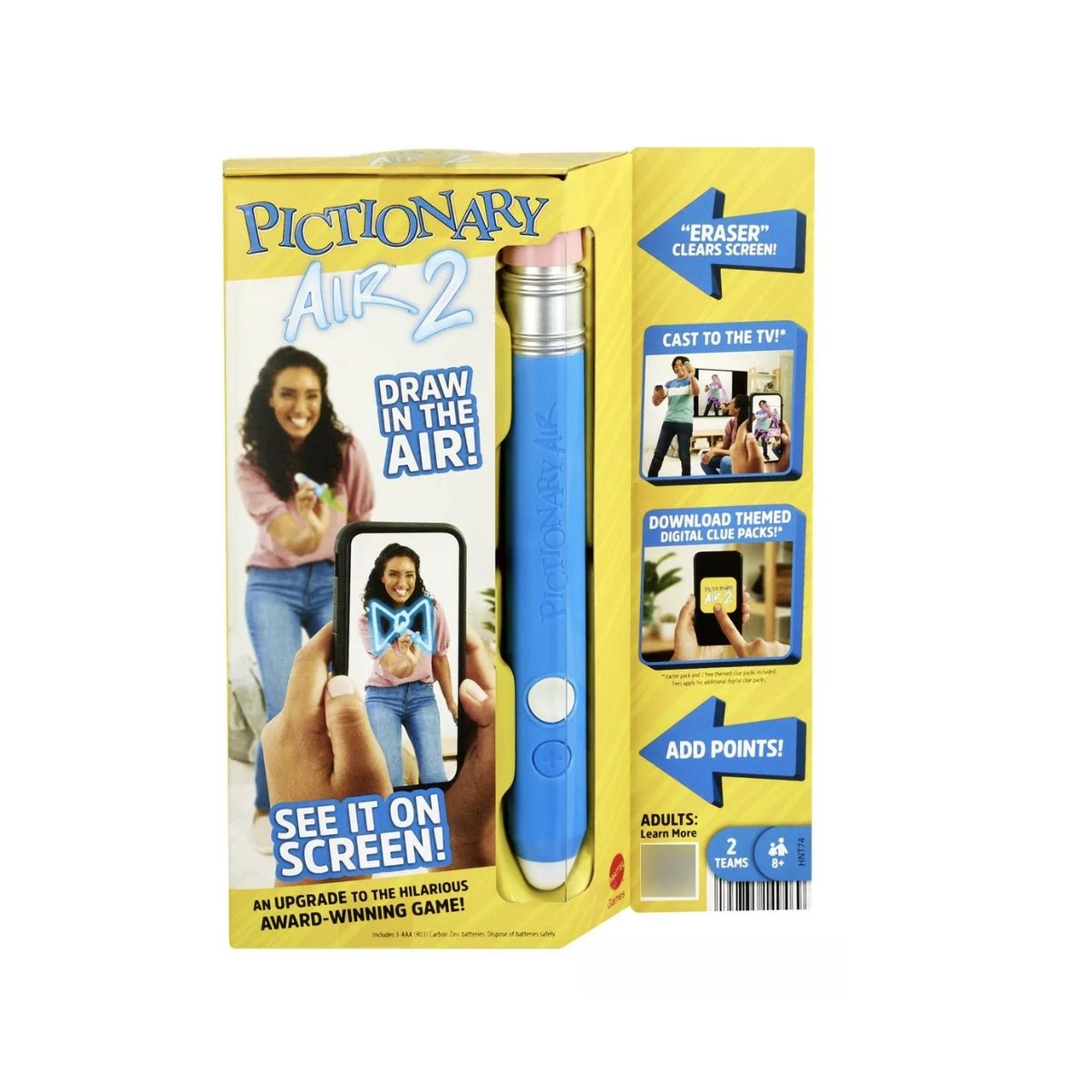 MATTEL - Pictionary Air 2 - Juego De Mesa - Español - Mattel