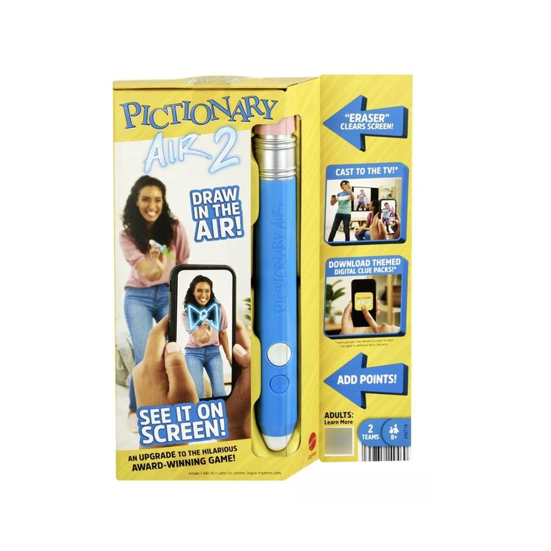 MATTEL - Pictionary Air 2 - Juego De Mesa - Español - Mattel