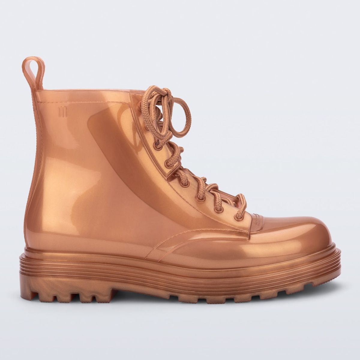 MELISSA - Botin Mini Melissa Coturno Infantil Marron Perlado