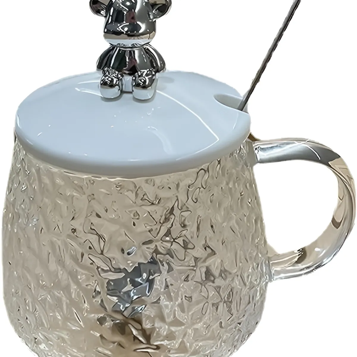 GENERICO - Taza Vasos Para Cafe Taza De Cafe Taza De Vidrio Cuchara