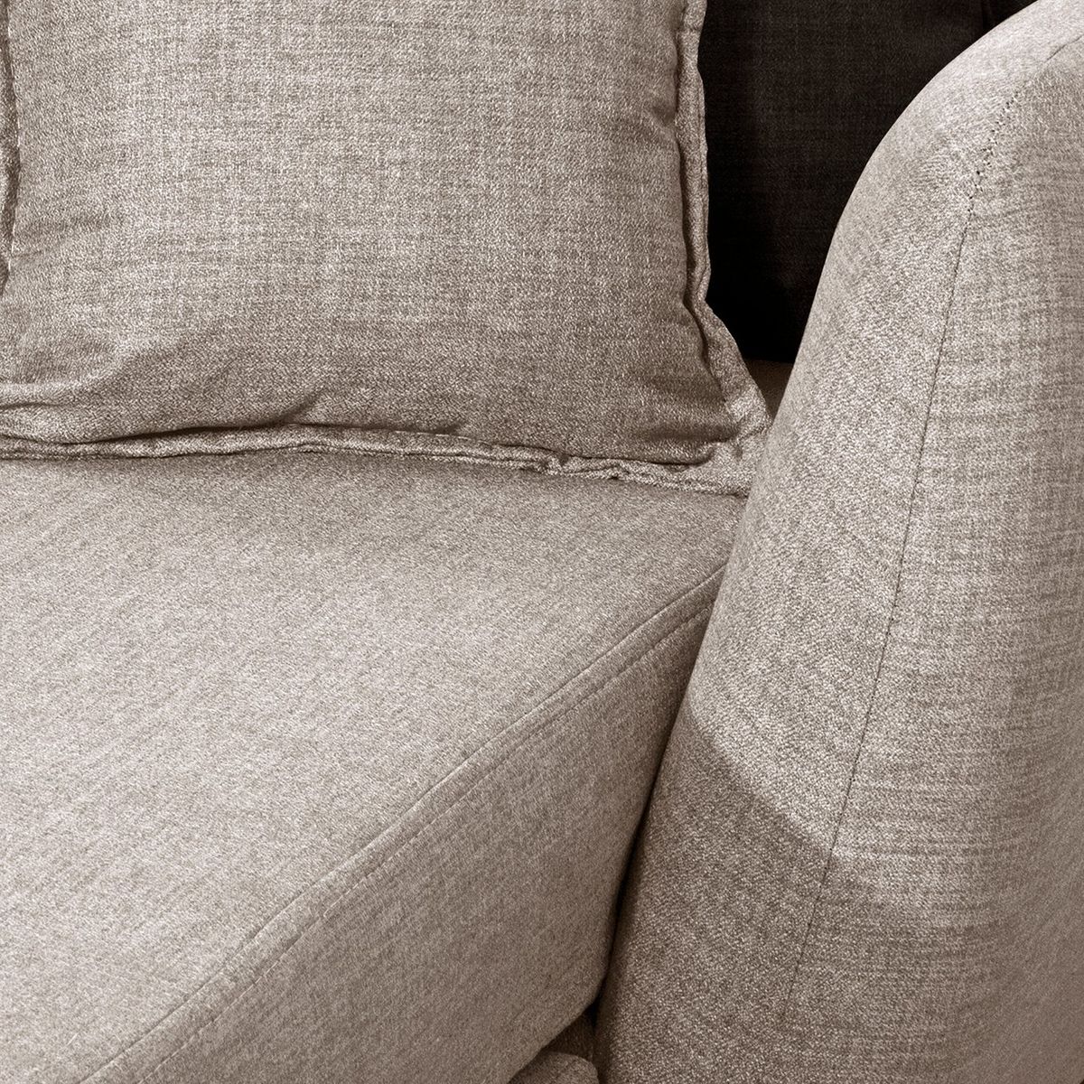 BLACK FACTORY - Seccional Intercambiable Huevito Beige